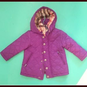 COPY - Burberry Purple Quilted Jacket